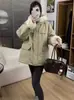 Chaqueta de Algodón Cálida Engrosada para Mujer Abrigo de Algodón Imitación Lana de Cordero Ropa de Abrigo Otoño Invierno 2026 Nuevo Estilo Pequeña Holgada Top Acolchado de Algodón