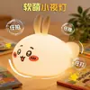 Luz de Noche de Gato Roncador para Dormir en el Dormitorio, Lámpara de Mesita de Noche con Luz Suave Protectora para los Ojos, Lámpara de Mesa de Regalo de Cumpleaños para Niños y Niñas
