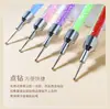 Pluma de uñas de fábrica al por mayor doble cabeza doble uso bolígrafo de taladro de silicona bolígrafo de silicona herramientas para uñas cepillo de uñas