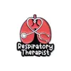 Serie Creativa de Cuidado Médico de Comercio Exterior Fisioterapeuta Órgano Corazón Rojo Pulmón Insignia de Metal Accesorios Broche