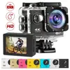 Câmera de Ação Esportiva 4K Mini Câmera de Ação HD para Mergulho ao Ar Livre Wifi Sem Fio Câmera à Prova d'Água DV