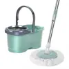 Set de Mopa Giratoria para el Hogar Mopa Única para Limpiar Mopa Perezosa Manos Libres Mopa Giratoria Automática Seca Cabeza Redonda