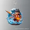 Produto Quente Transfronteiriço Chaveiro de Desenho Animado Nezha Pingente Periférico de Presente de Acrílico de Anime Presente para o Dia da Mulher