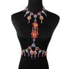 Collar de Joyería de Venta Caliente Transfronterizo Clásico Europeo y Americano Moda Diamante Largo Multicapa Cadena Corporal Cadena de Cintura en stock