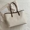 Bolso de mano de gran capacidad para mujer, bandolera portátil de viaje, sencillo, de moda, primavera 2024