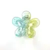 Novedad Pinza de Flor de Huevo Pinza de Pelo de Flor de Colores Retro Europea y Americana Pinza Lateral para Cabello de Mujer Pinza de Tiburón para Media Cabeza