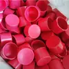 48 Tampão de Proteção para Tubo de Aço Tampão Pé Tubo de Andaime Tampão de Tubo Galvanizado Tubo de Estrutura Luva de Tubo Anti-colisão Tampa de Plugue de Plástico