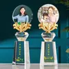 Regalos de Graduación para Maestros, Regalos Creativos para el Día del Maestro, Retratos Fotográficos, Producción de Trofeos de Cristal para Hombres y Mujeres