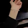 Estilo Té Ing Pulsera de Corazón de Colores Super Hermosos con Cuentas Diseño de Nicho Ins Pulsera 2023 Nueva Joyería de Mano de Moda