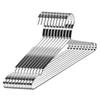 04 Percha de Acero Inoxidable Multifuncional Colgar Ropa Tienda de Ropa Colgar Ropa Hogar Viento Fuerte Ancho de Hombro Antideslizante Niños Balcón