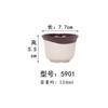 Melamina tazón de arcilla a la antigua Chongqing Shijing tazón para aceite para olla caliente Tazón pequeño panza peluda Salchicha de pato Tazón tazón retro para vino ligero vajilla