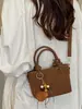 Yue Zi 2026 Otoño Temprano Bolso de Mano Versátil de Gama Alta Nuevo Bolso Cruzado de Hombro Único Informal Retro de Moda para el Trabajo