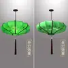 Linternas Chinas Clásicas de Platillo Volador Pintadas a Mano Linternas Modernas Creativas para Restaurantes de Hot Pot Hoteles Casas de Té Lugares Escénicos Linternas con Forma Especial