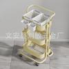 Rack de armazenamento de carrinho doméstico, sala de estar, rack de armazenamento removível, rack de armazenamento de lanches do quarto, rack de armazenamento de banheiro de várias camadas