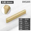 Manija Moderna Minimalista para Puerta de Armario Negra Herrajes para Puerta de Gabinete de Cocina Cajón Manija de Puerta de Gabinete Grande