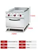 Plancha Eléctrica Vertical Comercial Bochang de 1/3 de Foso con Horno para Uso en Puesto, Eléctrica/a Gas, Venta Directa de Fábrica