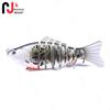 Conjunto de Comércio Exterior Isca de 6 Seções Isca Multissegmentada Pesca Marítima Multissegmentada Peixe Pesca Isca de Plástico Isca Falsa Equipamento de Pesca ao Ar Livre