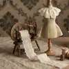 2026 Novo Estilo Tecido Tencel Bordado Vazado Floral Bainha de Saia Única Acessórios para Vestuário Atacado