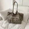 Bolsa de Ombro Estampada de Leopardo para Verão, Bolsa Casual para o Dia a Dia para Mulheres, Bolsa Tote Grande Capacidade Moda 2026 Atacado