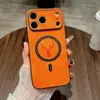 Adecuado para funda de teléfono iPhone 17, Nuevo patrón de tela magnética Diseño de alce, Funda protectora de cobertura total para iPhone 15, 18 Pro Max, 16