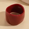 Pulsera Cuadrada de Resina con Degradado Transfronterizo Europea y Americana, Lujo Ligero, Sensación de Alta Gama, Joyería Moderna y Versátil con un Diseño Único