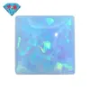 Huagang Gema Cuadrada Ángulo Recto Fondo Plano Ópalo Sintético Artificial Piedra Ópalo Imitación Ópalo Op06 Azul Claro