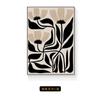 Planta Moderna Maillard Flor Abstracta Pintura Decorativa de Alta Calidad Pintura de Piso para Sala de Estar Francesa Entrada Pintura Colgante Vintage