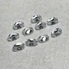 Pedras Preciosas de Óxido de Zircônio Branco 5A Formato Oval Alongado 5X15Mm 7X14Mm Pedras de Zircônio Branco Pedras Preciosas Formato Oval Alongado