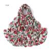 Flujo Nuevo Transfronterizo Florido Smanyu Impresión de Jiangnan No. Pañuelo para la cabeza de gasa estampada de perlas para mujer 149-169