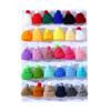 Suministro en stock lana tejida sombrero de Navidad mini sombrero de juguete accesorios para sombrero sombrero mini DIY