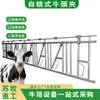 Equipamentos para Pecuária Bovina, Clipes de Pescoço para Prevenção de Doenças em Vacas, Material Espessado, Grilhões de Pescoço para Vacas Galvanizados a Quente, Especificações Completas, Guia de Instalação