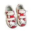 Tenis para niña, nueva colección otoño 2026, zapatos infantiles con cierres de velcro, estilo casual, diseño lindo de caricatura, ligeros, versátiles y de suela plana