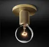 Luminária de parede espelhada pós-moderna em latão totalmente cobre para hotel de hospedagem, sala de estar, cabeceira, sala de jantar, lustre de teto