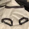 Calzones tipo boxer de algodón cepillado para mujer Otoño e Invierno, Sin costuras y Cómodos, Talla Grande 100 kg Calzones tipo boxer de cintura alta que se ajustan a la cadera para mujer