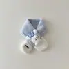 Gorro Yipan para Niños Otoño e Invierno Conejito Lindo Bufanda Cruzada Calidez Espesa y Protección contra el Frío Bufanda Acolchada para Bebé