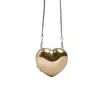 Bolso en Forma de Corazón, Moderno y Compacto, Exquisito Bolso Pequeño con Cadena Estilo Francés, Informal y Versátil, Linda Cartera para Niños
