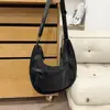 Moda Transfronteiriça 2026 Novo Estilo Bolsa Transversal para Mulheres, Bolsa Dumpling, Grande Capacidade, Versátil, Casual, Simples, Bolsa de Ombro Leve para Homens