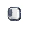 Funda Protectora para Auriculares con Cierre Adecuada para Apple AirPods Pro2 Nueva 4ª Generación Cáscara Transparente Sencilla Funda para Generación Pro3