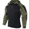 Modelo nuevo transfronterizo, traje de rana de asalto de segunda generación, chaqueta de camuflaje táctica, de manga larga, corte holgado, elástica y transpirable para hombre, adecuada para actividades al aire libre