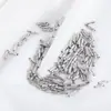 Conector de Tres Vías Curvado de Tubo Grabado en Cobre con Cuentas, Chapado en Oro de 18 Quilates, Conserva el Color, Materiales para Joyería Hecha a Mano Estilo Chino para Pulseras