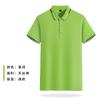 Camisa Polo de Manga Corta con Cuello Lapel Publicidad Personalizada Camisa O de Manga Corta Ropa de Trabajo Ropa para Reunión de Clase Ropa de Trabajo Logo Bordado
