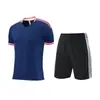 Conjunto de camiseta de fútbol listo para usar para hombre, de manga larga y manga corta, estampado personalizado, transpirable, absorbente de sudor, uniforme deportivo para equipo