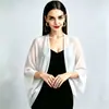 Cardigan de Chiffon Respirável com Proteção Solar de Verão Fino Solto Xale Qipao Vestido de Sol de Praia Camisa Outer Batwing