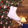 Invierno 2025 Nueva Moda Cálido de Moda Transfronterizo Venta al por Mayor Casual Versátil Zapatos de Algodón para Mujer Felpa Engrosada Comercio Exterior