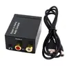 Conversor Áudio Digital para Analógico Coaxial Transfronteiriço Fibra Óptica para Analógico Spdif para Coaxial Decodificador PS5