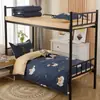 Cama Nueva para Dormitorio Estudiantil Individual Juego de Cama de Tres Piezas Edredón Juego Completo Un Juego Completo Funda de Edredón Juego de Funda de Colcha