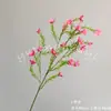 Ramo de Flores Artificiales de Flores Silvestres Realistas de Gama Alta, Decoración de Flores Falsas para Sala de Estar, Arreglo de Escena de Flores de Seda para Bodas