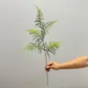 Hojas de Helecho Espárrago Artificial Bambú Nube Planta Verde Rama Larga Decoración de Micro Paisaje Planta Falsa Arreglo Floral para el Hogar Decoración Floral Artística Hojas