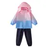 Uniformes de Jardín de Infancia para Estudiantes de Primaria, Uniformes Escolares Desmontables de Otoño e Invierno, Trajes Deportivos de Tres Piezas, Uniformes de Clase para Niños y Niñas