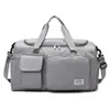 Nova bolsa de viagem casual de curta duração para suprimento transfronteiriço com compartimento para sapatos, bolsa de viagem de armazenamento, bolsa de ginástica com separação de seco e úmido